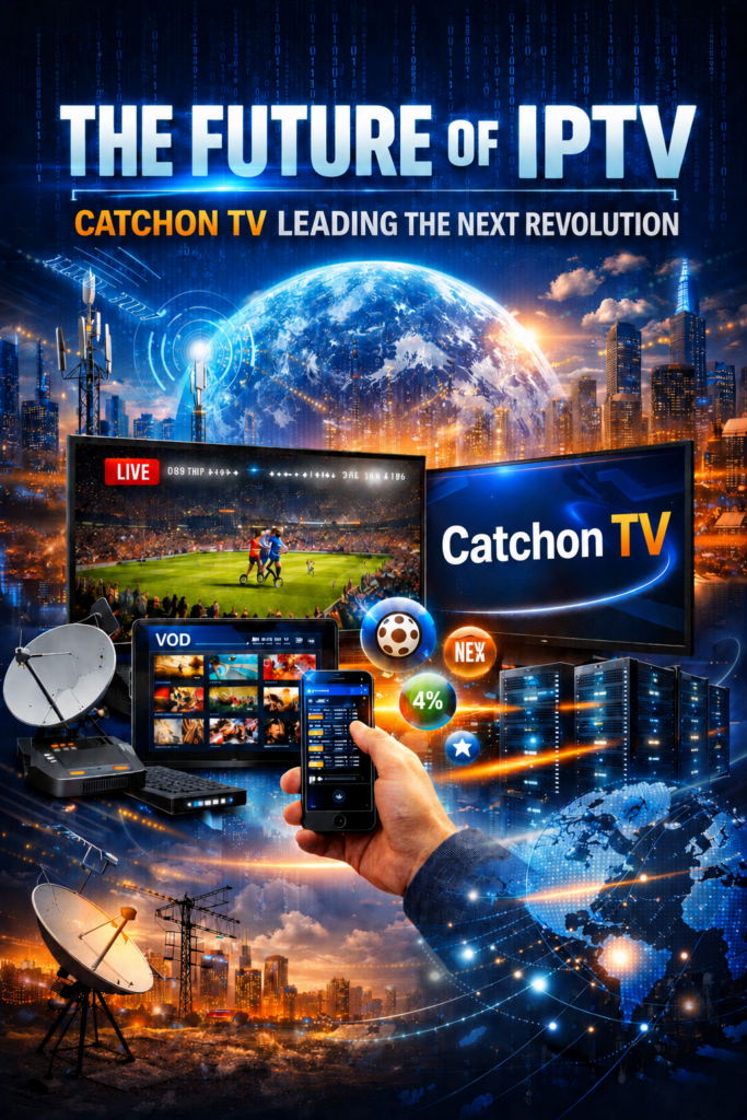 Future of IPTV with Catchon TV leading next-generation streaming on smart TV and mobile devices